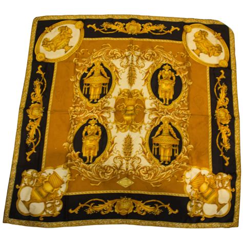 vintage versace paris scarf|vintage Versace scarf.